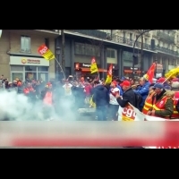 改革踢鐵板 法國國家鐵路員工接力罷工