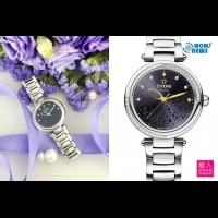 TITONI瑞士梅花錶「MISS LOVELY炫美自動腕錶」五月寵愛時尚媽咪 「紫」定獻禮