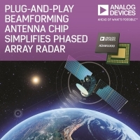 ADI隨插即用天線晶片簡化航空電子和通訊設備相位陣列雷達設計