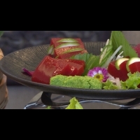 西瓜打汁做生魚片 花蓮在地食材創意饗宴