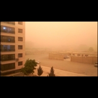 新疆「阿克塞自治縣」 10分鐘內被沙塵暴吞噬