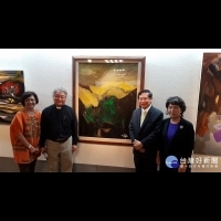 「微光大道—黃昏的交叉線」趙振弍牧師個展　在嘉市文化局展出