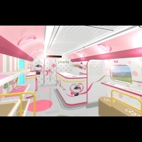 Kitty控一定要坐2號車廂！「Hello Kitty新幹線」一天只有一班