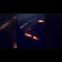 沙烏地阿拉伯世足驚魂 飛機降落引擎起火