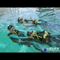 強化救援能量　嘉市消防局移師屏東辦理潛水搜索訓練