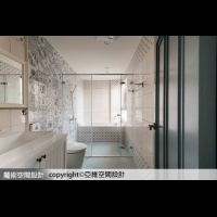 浴室氛圍營造，如古典樂派優美明朗 『魔術空間設計』