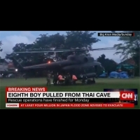 泰國7/9再救出4人 共8名受困少年獲救