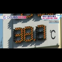暴雨後高溫！日本岐阜高溫飆破38度
