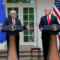 美歐同意貿易戰停火 但休戰期可能很短
