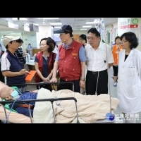 台北醫院火警9死15傷　新北探視致家屬慰問金