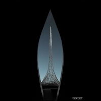 Amplframe 攝影週報：運用視框的技巧，讓鐵塔呈現另一種風貌。