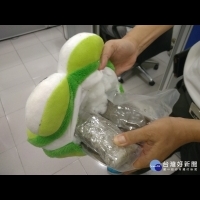 青蛙布偶內藏異物　嘉市警方查獲毒品