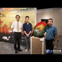 父子三人漆藝聯展　彰化生活美學館展出60件珍藏作品