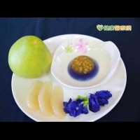 簡單甜品「藍晨柚香凍」　高纖低卡過中秋