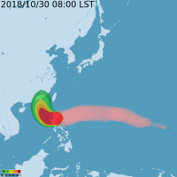 今日午後轉濕冷，3點了解玉兔颱風對台灣的影響