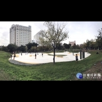 中市第三座滑板場　北區中正公園滑板場啟用