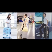 明星出國都愛這一咖，4款時髦行李箱隨拍隨好看～蔡依林、歐陽娜娜都是它的愛好者！
