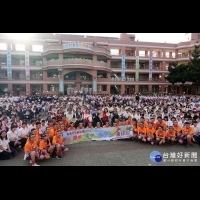 民生國中友善校園5+1　黃敏惠呼籲學生勇敢反毒、反黑、反霸凌