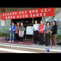 響應植樹減碳救地球　臺北區監理所辦理捐發票送樹苗