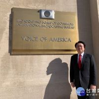 近年來台灣政界第一人　林右昌踏入美國之音接受專訪
