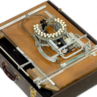 50年代的樂譜打字機