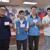 花蓮市第二選區市民代表補選號次抽籤出爐