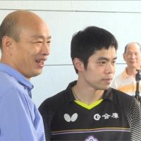 莊智淵成高雄4月觀光代言人 與韓國瑜對戰桌球