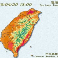 台東吹焚風 氣溫飆38.9度 史上最高溫