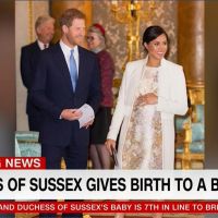 梅根產下男嬰 英國王室第7順位繼承人