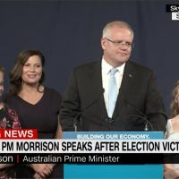 澳洲大選結果反轉！連任總理莫里森直呼奇蹟