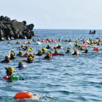 綠島海上長泳　歌手陳昇下水挑戰