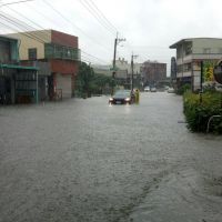 豪雨成災彰化大員林地區又淹大水