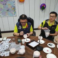 慶祝警察局 楊梅分局陶瓷彩繪