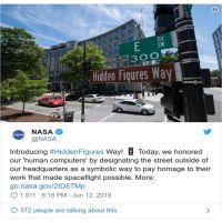 還關鍵少數一個公道 NASA總部街道更名