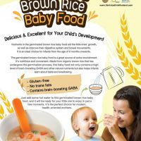 發芽糙米嬰兒食品帶來有助於兒童成長發育的美味大米