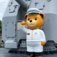 到台南「遇艦泰迪熊」！德陽艦華麗變身主題博物館 泰迪艦長等你來拍