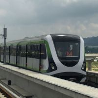 模擬實際營運 台中捷運綠線列車上路測試