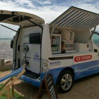 電動冰淇淋車 太陽能發電超環保