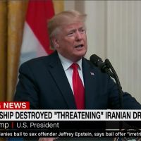 美伊關係持續緊張 川普：美國擊落伊朗無人機