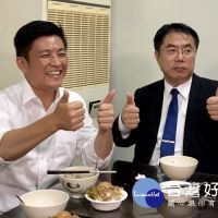 台南市長造訪　鄭宏輝端出新竹隊魚丸湯比拼