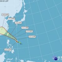 白鹿颱風逼近　氣象局預估週五陸續發海陸警