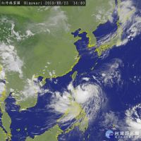 輕颱白鹿陸警發布　台東、恆春半島、屏東地區需防強風豪雨