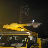 台電供電線路故障 中火附近晚間大停電影響近4千戶
