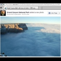 旅遊欣視界／大峽谷出現雲海 奇景10年首見