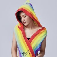 小蠻、邵翔自創服飾品牌首個商品「彩虹毛巾」　收入扣除成本捐同志熱線協會