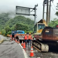 米塔颱風來襲　台7線羅浮至西村預警性封路