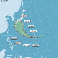 哈吉貝增強為中度颱風  雙十連假風大溫降