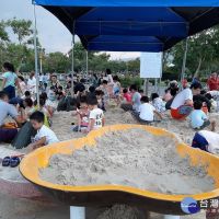 新店陽光運動公園　新增設兒童遊戲沙坑