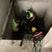 工安意外  張姓包商從工地電梯井五樓摔落地下室喪命