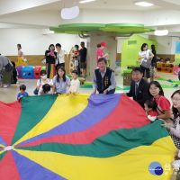 台中沙鹿親子館開幕　0至6歲幼童享分齡服務
